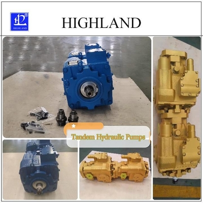 Hydraulische Kolbenpumpen mit variabler Versetzung für schwere Hydraulikgetriebe