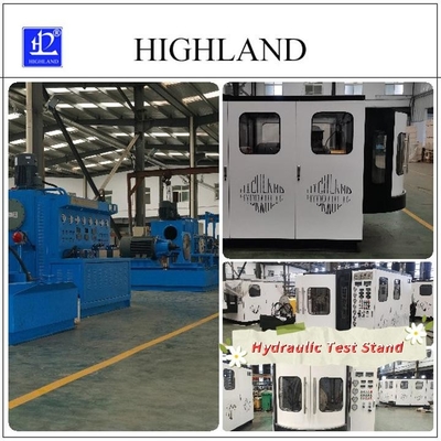 HIGHLAND Kohlengrube Hydraulische Prüfstände mit vollständigen Erkennungsdaten