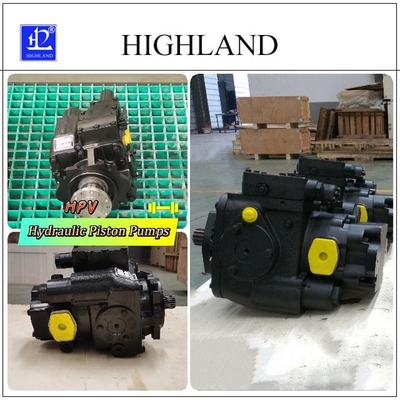 Industrielle schwarze hydraulische Kolbenpumpe mit einfacher Installation
