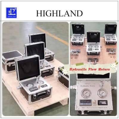 Hydraulischer Prüfer mit hoher Durchflussrate für maximalen Druck von 420 bar HIGHLAND Design