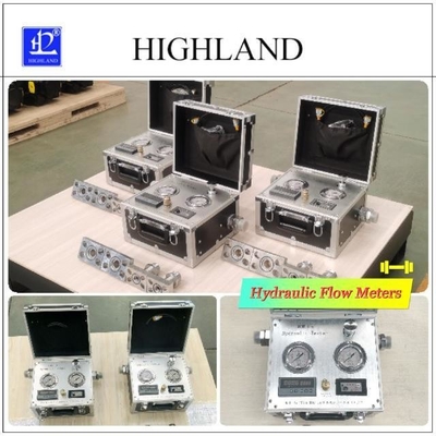 Hydraulischer Prüfer mit hoher Durchflussrate für maximalen Druck von 420 bar HIGHLAND Design
