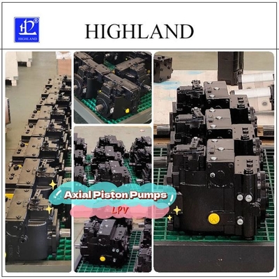 Hydraulische Kolbenpumpe mit hoher Druckverlagerung für industrielle Anwendungen