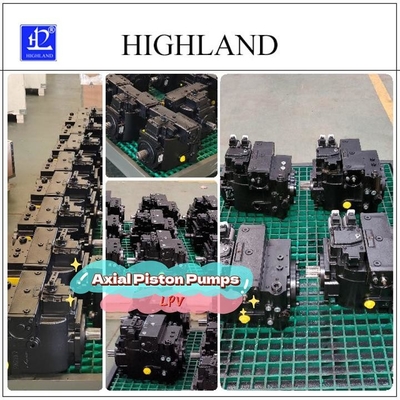 Standardpaket Schwarze hydraulische Kolbenpumpen für hydraulische Systeme