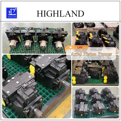 Standardpaket Schwarze hydraulische Kolbenpumpen für hydraulische Systeme