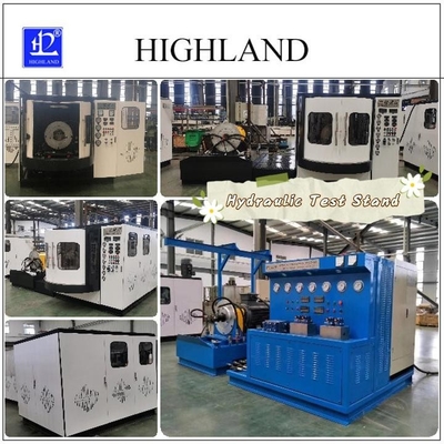 Prüfung hydraulischer Pumpen und Motoren 450 L/min Durchfluss Hydraulische Prüfbänke