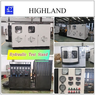 Prüfung hydraulischer Pumpen und Motoren 450 L/min Durchfluss Hydraulische Prüfbänke