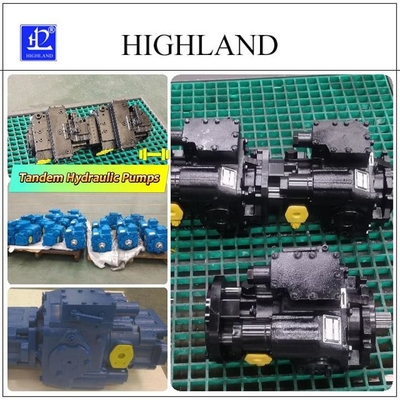 Erleben Sie die Überlegenheit von Tandem-Hydraulikpumpen bei schweren Anwendungen