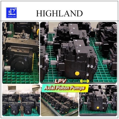 Manuelle und hydraulische Variablenregelungsmöglichkeiten für axiale Kolbenpumpen