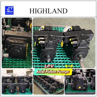 Manuelle und hydraulische Variablenregelungsmöglichkeiten für axiale Kolbenpumpen