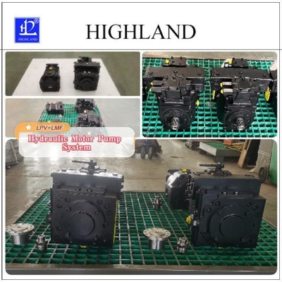 Hydraulische Motorpumpe Handlastung Gusseisenpumpe für Schwerlastanwendungen