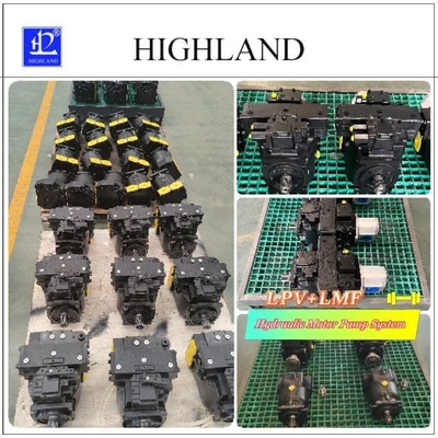 Hydraulische Motorpumpe Handlastung Gusseisenpumpe für Schwerlastanwendungen