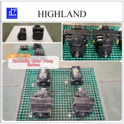 Hydraulisches Pumpensystem für die Ernte 42 MPa Druck Sperrholzgehäuse