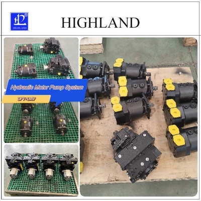 Hydraulisches Pumpensystem für die Ernte 42 MPa Druck Sperrholzgehäuse