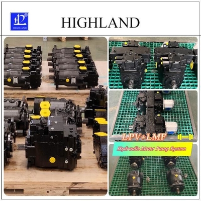 149kw Gusseisenmotorpumpen-System in Sperrholzgehäuse Hydraulikkomponenten Handbearbeitung