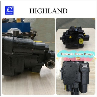 Schwarze hydraulische Kolbenpumpe mit variabler Versetzung 35Mpa Nenndruck