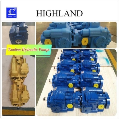 Manuelle Belastungsart Tandem-Hydraulikpumpen Gusseisen-Hydrauliksystemkomponenten
