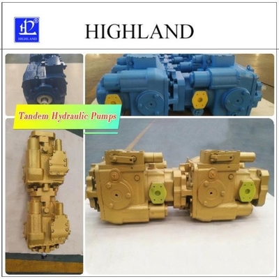 HPV70 Harvester Hydraulikpumpen Schwarz oder Blau Farbe Manuelles Laden