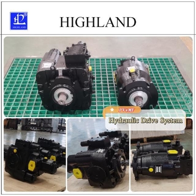 Hydraulisches Antriebssystem der Harvester Hydraulische Steuerung Achsalkolbenpumpe Automatik