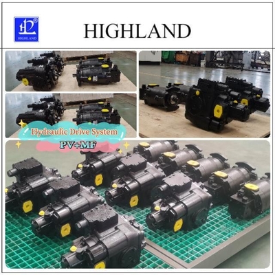 Hydraulisches Antriebssystem der Harvester Hydraulische Steuerung Achsalkolbenpumpe Automatik