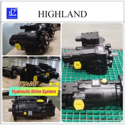 Automatische axiale Kolbenpumpe Hydraulisches Antriebssystem Weltweit Verkauf Sperrholz Gehäuse Komponenten