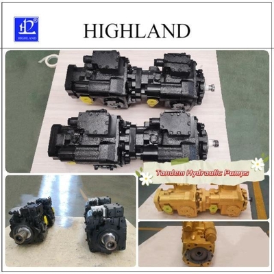Hocheffiziente hydraulische Tandempumpe für Silagemaschinen