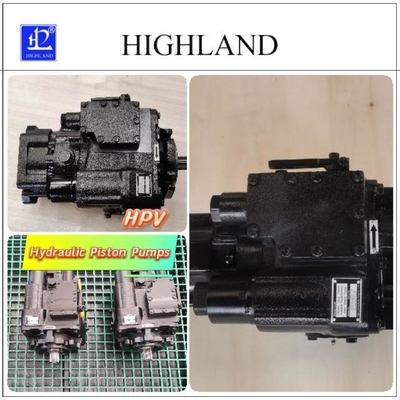 Schwarze Farbe geschlossene Schleife Axial hydraulische Kolbenpumpen 42Mpa Max Druck