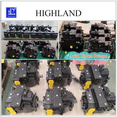 Hydraulische Kolbenpumpe für landwirtschaftliche Maschinen und Leistungsdesign