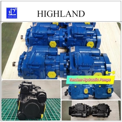 Tandempumpen aus Gusseisen-Harvester HPV70 manueller Lademodus