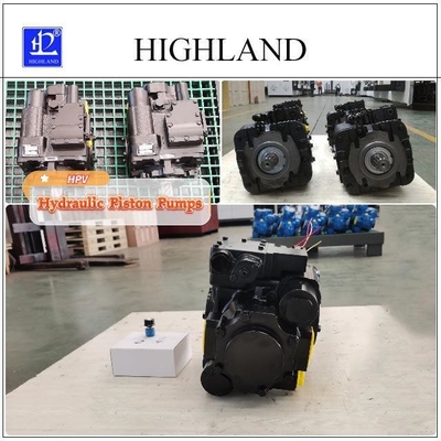 35Mpa Nenndruck Schwarze hydraulische Kolbenpumpe für geschlossene Schleife axiale Kolbenpumpe