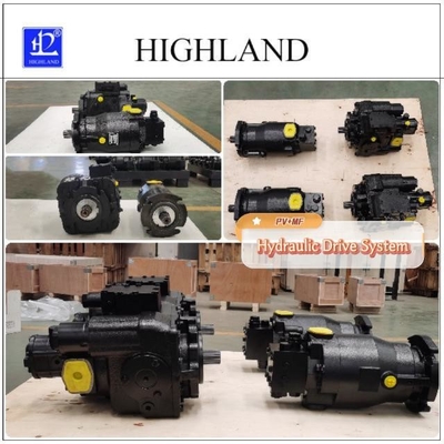 Gusseisen-Axialkolbenpumpe Hydraulisches Getriebesystem Hersteller für Erntegerät