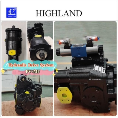 Gusseisen-Axialkolbenpumpe Hydraulisches Getriebesystem Hersteller für Erntegerät