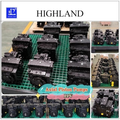 Hydraulische Pumpe mit manueller Steuerung für Hydraulikkomponenten