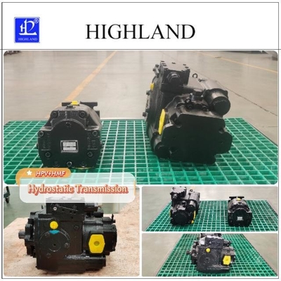 Manuelle Belastung Hydrostatische Getriebe Komponenten Gusseisen Hydrauliköl Medium