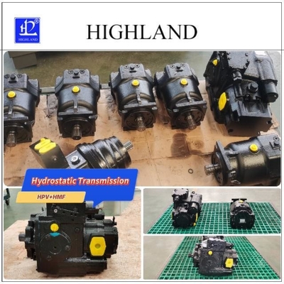 Manuelle Belastung Hydrostatische Getriebe Komponenten Gusseisen Hydrauliköl Medium