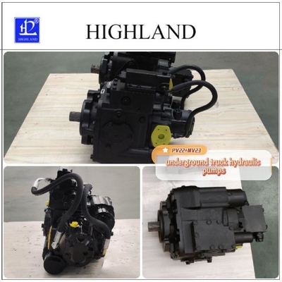 Bergbaueffizienz Hydraulisches Öl Untergrundfahrzeug Gusseisenpumpen