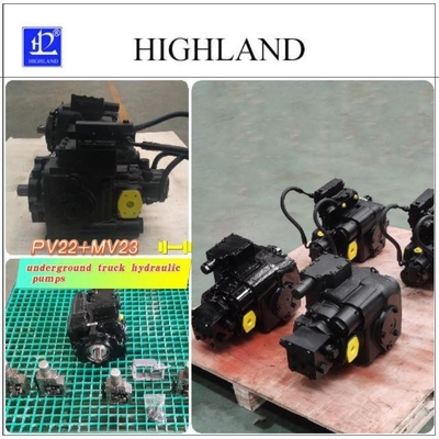 Bergbaueffizienz Hydraulisches Öl Untergrundfahrzeug Gusseisenpumpen