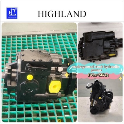 Bergbaueffizienz Hydraulisches Öl Untergrundfahrzeug Gusseisenpumpen