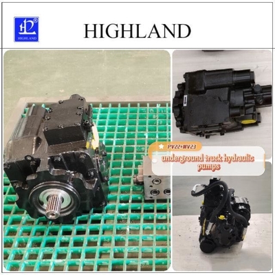 Unterirdische Lkw-Hydraulikpumpen optimieren die Effizienz des Bergbaus