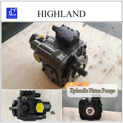 Hydraulische Kolbenpumpen mit geschlossener Schleife Max 42 Mpa Hochdruck für Hydrauliksystem