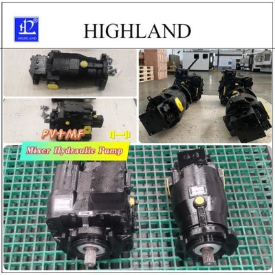 3200rpm Geschwindigkeit Zementmischer Hydraulikkolbenpumpe 35Mpa Nenndruck