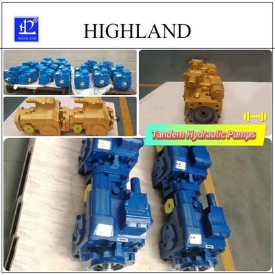 Versatile Tandem-Hydraulikpumpen für industrielle Anwendungen in geschlossenem Kreislauf