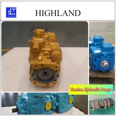 Tandem-Hydraulikpumpen mit geschlossenem Kreislauf für Hochdruckanwendungen