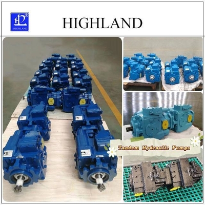 Tandem-Hydraulikpumpen mit geschlossenem Kreislauf für Hochdruckanwendungen