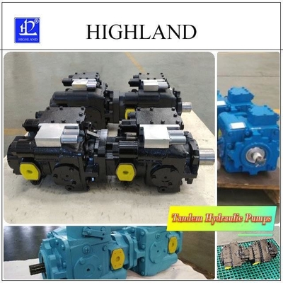 Swash Plate Design Tandem Hydraulikpumpen für einen reibungslosen Betrieb