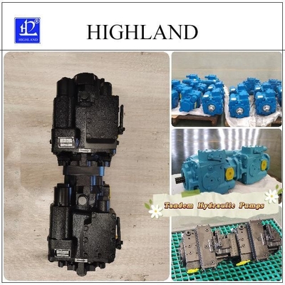 Swash Plate Design Tandem Hydraulikpumpen für einen reibungslosen Betrieb