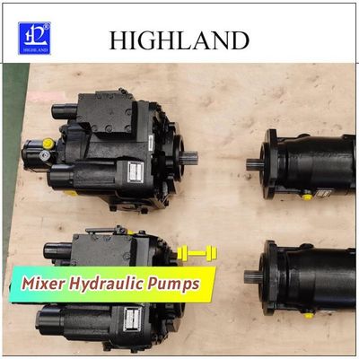 Highland SPV23 Axial Piston Hydraulic Pump 42Mpa Splined Shaft Manual Loading for Mixer Truck Systems