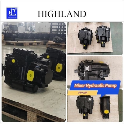 Mischer Hydraulische Stromquelle Flansch-montierte axiale Kolbenhydraulikpumpe
