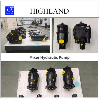 Mischer Hydraulische Stromquelle Flansch-montierte axiale Kolbenhydraulikpumpe