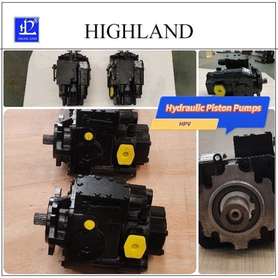 110cc/r Handladung Hydraulische Kolbenpumpe für mobile Zerkleinerer