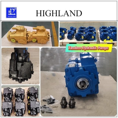 Präzision und Zuverlässigkeit Tandem-Hydraulikpumpen mit Swash-Plattenstruktur